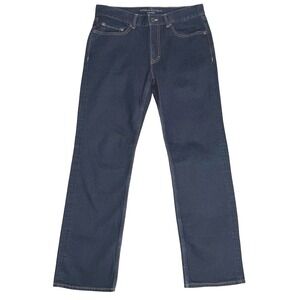 Banana Republic Straight Leg Jeans Men's Size 31 X 30 Heritage Dark Wash NEW